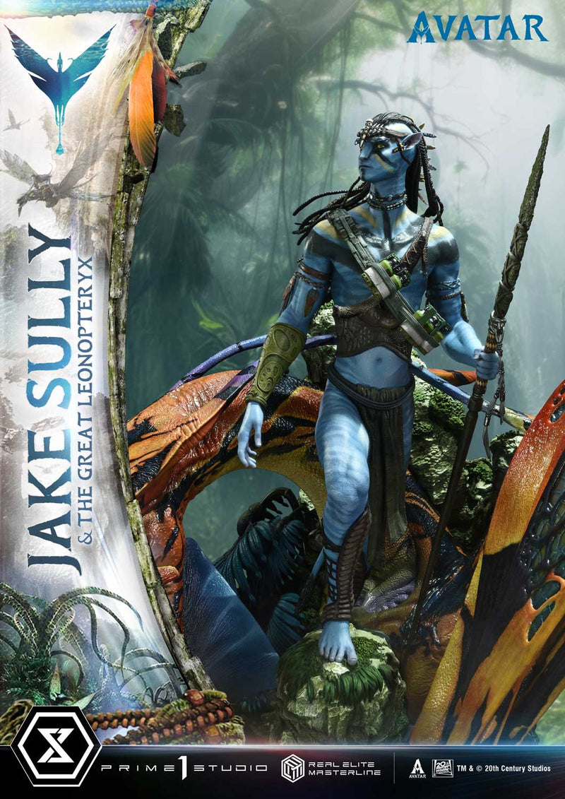 Avatar Prime 1 Studio Real Elite Masterline Jake Sully & The Great Leonopteryx Avatar Legacy Collection