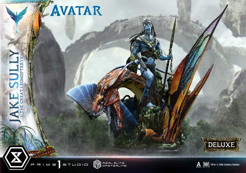 Avatar Prime 1 Studio Real Elite Masterline Jake Sully & The Great Leonopteryx Avatar Legacy Collection DX