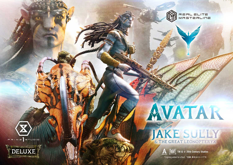 Avatar Prime 1 Studio Real Elite Masterline Jake Sully & The Great Leonopteryx Avatar Legacy Collection DX