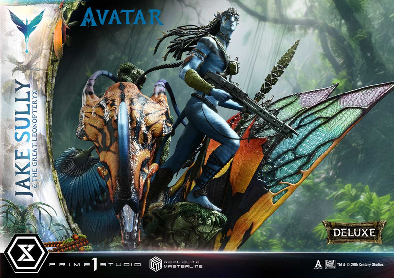 Avatar Prime 1 Studio Real Elite Masterline Jake Sully & The Great Leonopteryx Avatar Legacy Collection DX