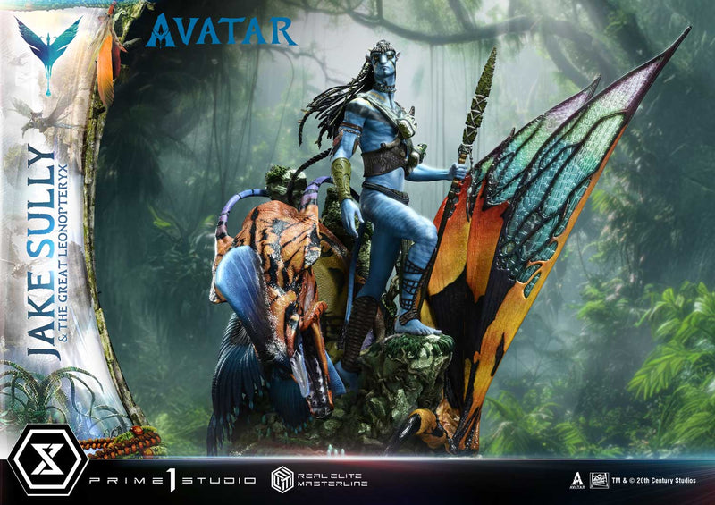 Avatar Prime 1 Studio Real Elite Masterline Jake Sully & The Great Leonopteryx Avatar Legacy Collection DX