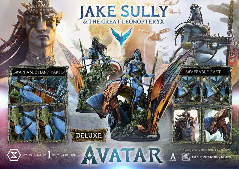Avatar Prime 1 Studio Real Elite Masterline Jake Sully & The Great Leonopteryx Avatar Legacy Collection DX