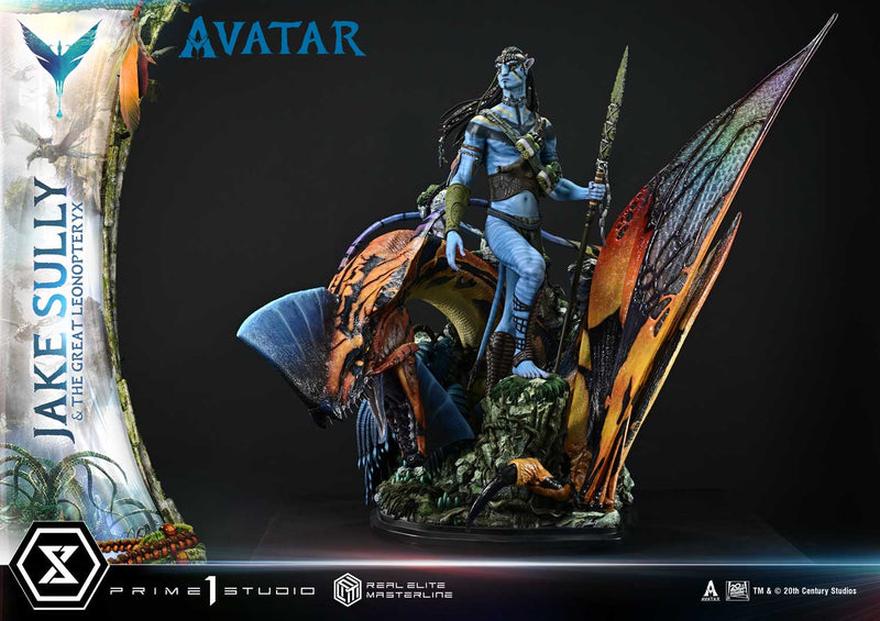 Avatar Prime 1 Studio Real Elite Masterline Jake Sully & The Great Leonopteryx Avatar Legacy Collection DX