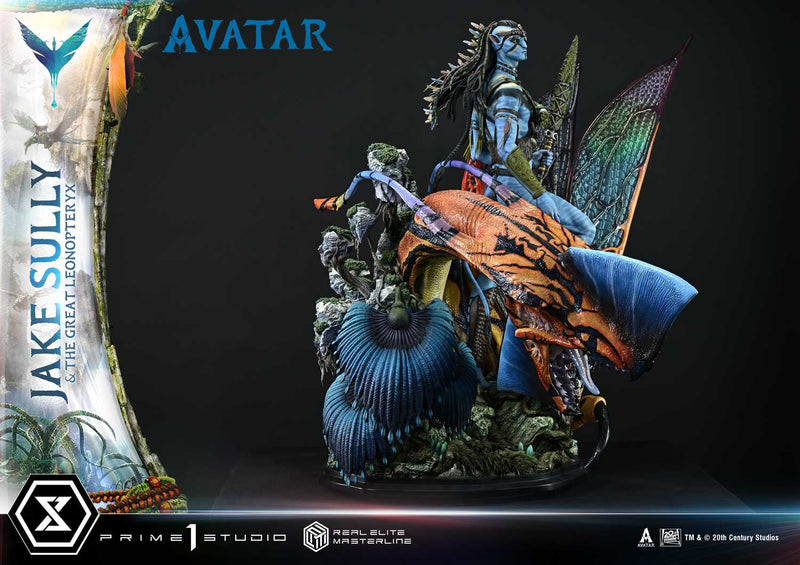 Avatar Prime 1 Studio Real Elite Masterline Jake Sully & The Great Leonopteryx Avatar Legacy Collection DX