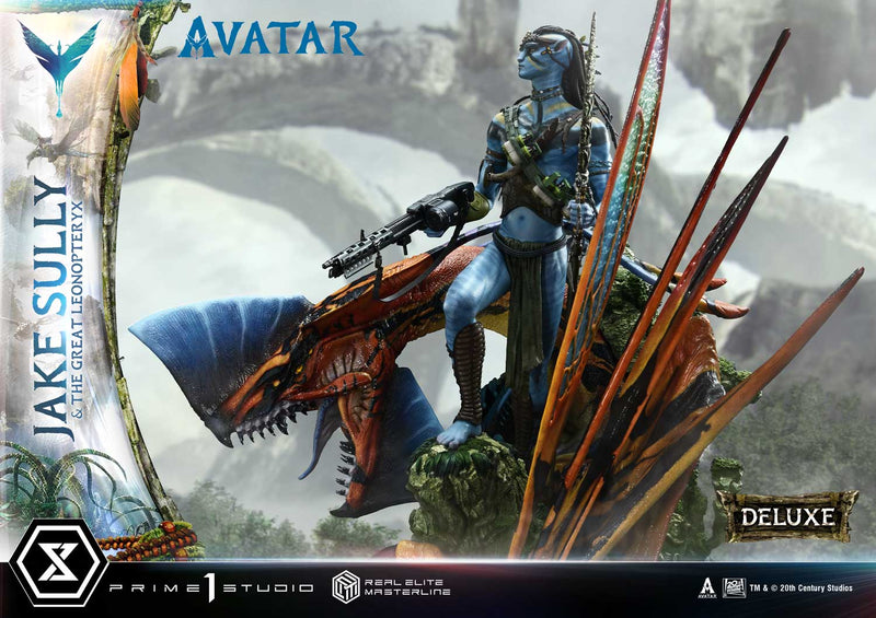 Avatar Prime 1 Studio Real Elite Masterline Jake Sully & The Great Leonopteryx Avatar Legacy Collection DX