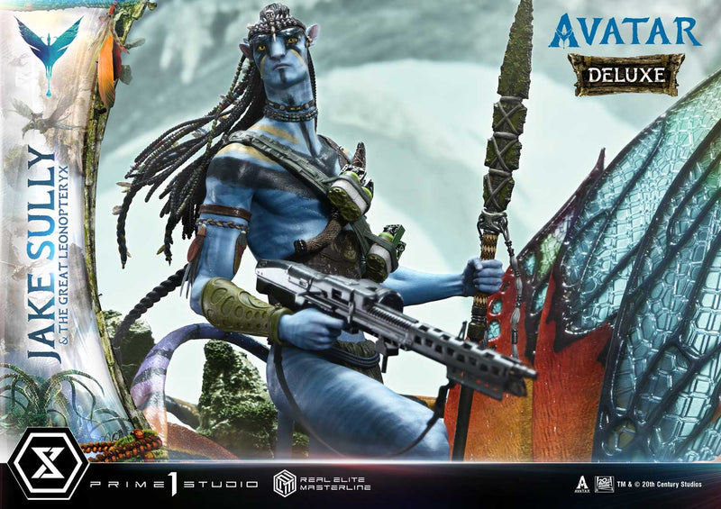 Avatar Prime 1 Studio Real Elite Masterline Jake Sully & The Great Leonopteryx Avatar Legacy Collection DX