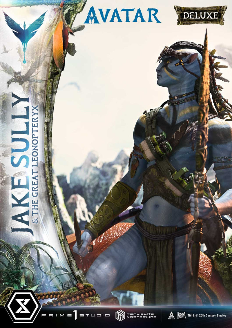 Avatar Prime 1 Studio Real Elite Masterline Jake Sully & The Great Leonopteryx Avatar Legacy Collection DX