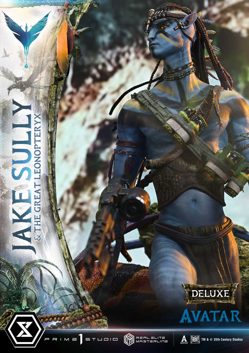 Avatar Prime 1 Studio Real Elite Masterline Jake Sully & The Great Leonopteryx Avatar Legacy Collection DX