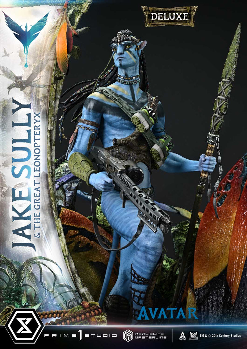 Avatar Prime 1 Studio Real Elite Masterline Jake Sully & The Great Leonopteryx Avatar Legacy Collection DX