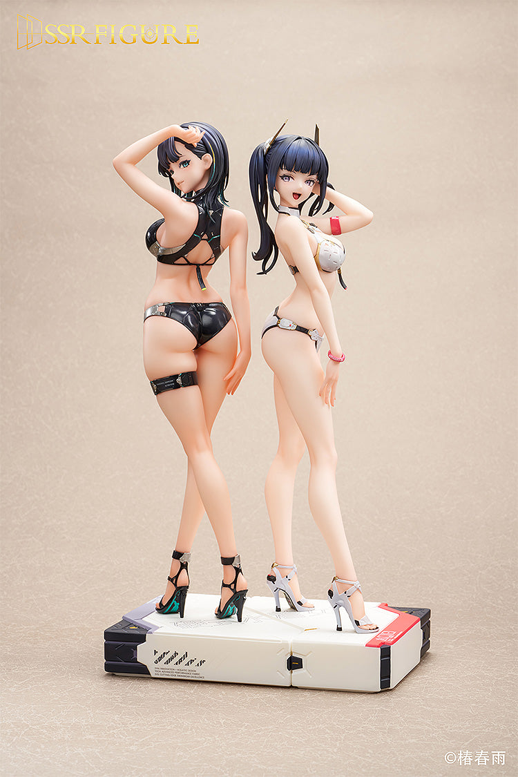 Hard-Shell Swimwear Girls SSR FIGURE Ao Konno & Hakuyo Maruko 1/6 Scale Complete Figure (Copy)