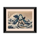 Hokusai Katsushika x Hatsune Miku Presence Replicate Genga Thirty-six Views of Mount Fuji The Great Wave off Kanagawa (re-run)