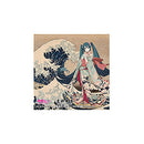 HATUNE MIKU×KATSUSHIKA HOKUSAI Presence CO., LTD. iXima Sticker