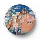 HATUNE MIKU×KATSUSHIKA HOKUSAI Presence CO., LTD. iXima Large Pinback Button The Great Wave off Kanagawa/Fine Wind, Clear Morning