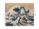 HATUNE MIKU×KATSUSHIKA HOKUSAI Presence CO., LTD. iXima Canvas Art The Great Wave off Kanagawa/Fine Wind, Clear Morning