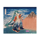 HATUNE MIKU×KATSUSHIKA HOKUSAI Presence CO., LTD. iXima Canvas Art The Great Wave off Kanagawa/Fine Wind, Clear Morning