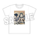 HATUNE MIKU×KATSUSHIKA HOKUSAI Presence CO., LTD. iXima T-shirt The Great Wave off Kanagawa/Fine Wind, Clear Morning