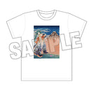 HATUNE MIKU×KATSUSHIKA HOKUSAI Presence CO., LTD. iXima T-shirt The Great Wave off Kanagawa/Fine Wind, Clear Morning