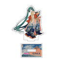 HATUNE MIKU×KATSUSHIKA HOKUSAI Presence CO., LTD. iXima Die-Cut Acrylic Stand