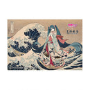 Hatsune Miku x Hokusai Katsushika iXima Presence Postcard