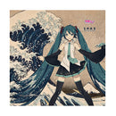 Hatsune Miku x Hokusai Katsushika iXima Presence Hand Towel