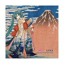 Hatsune Miku x Hokusai Katsushika iXima Presence Hand Towel