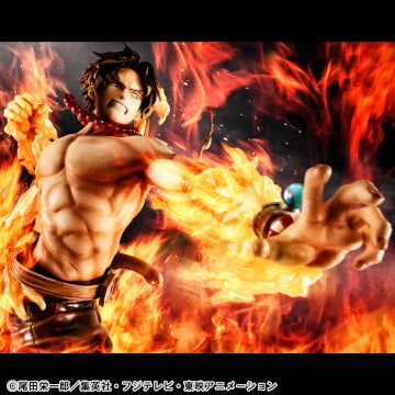 ONE PIECE MEGAHOUSE Portrait.Of.Pirates “NEO-MAXIMUM” PORTGAS・D・ACE 15 th LIMITED Ver. LIMITED Ver. (Super limited reprint）