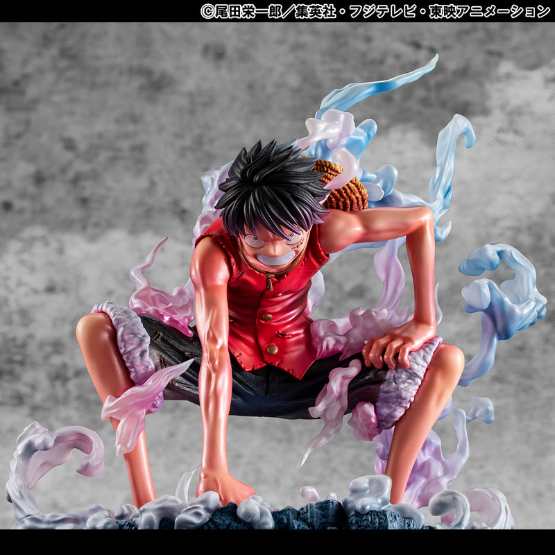 ONE PIECE MEGAHOUSE Portrait.Of.Pirates LIMITED EDITION Monkey D. Luffy Gear 2