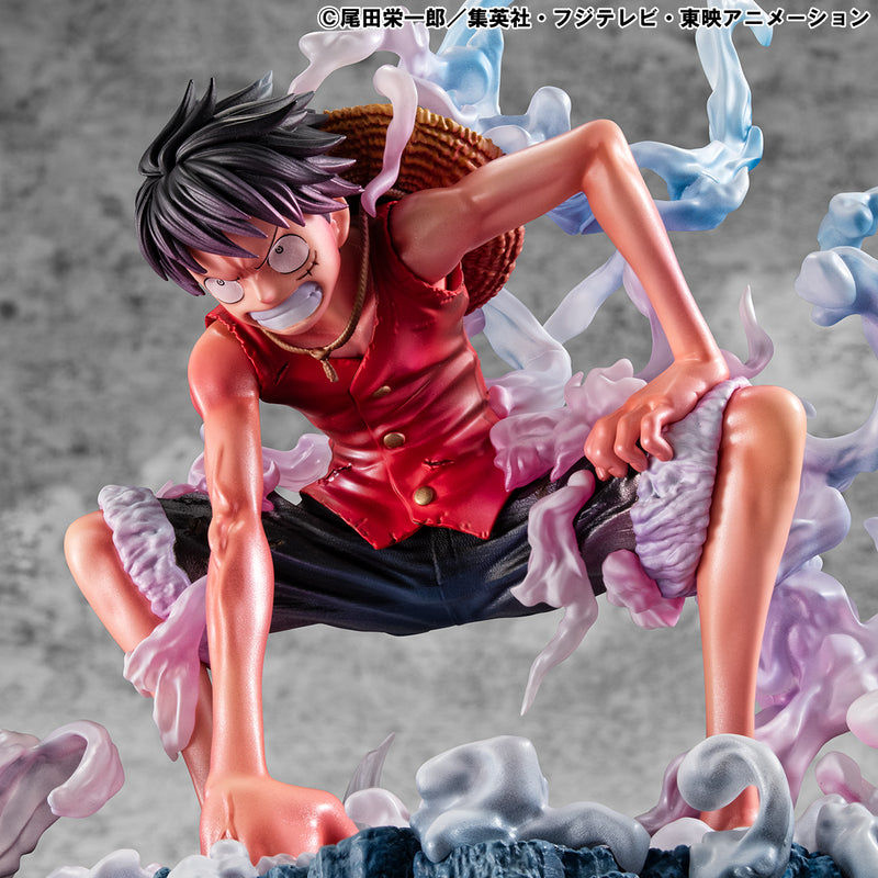 ONE PIECE MEGAHOUSE Portrait.Of.Pirates LIMITED EDITION Monkey D. Luffy Gear 2