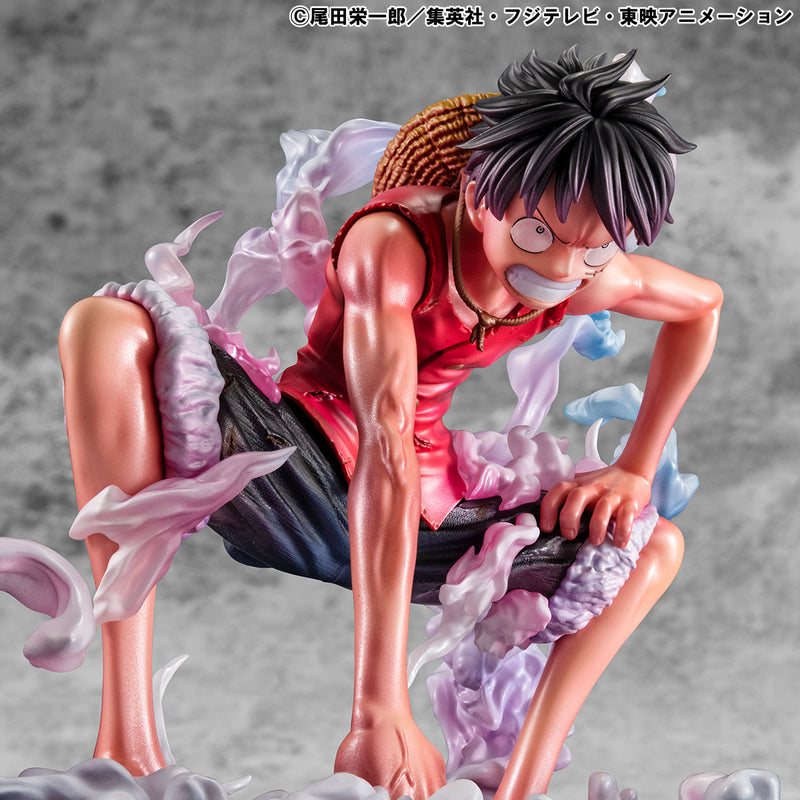 ONE PIECE MEGAHOUSE Portrait.Of.Pirates LIMITED EDITION Monkey D. Luffy Gear 2