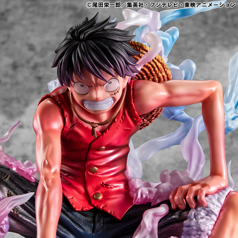 ONE PIECE MEGAHOUSE Portrait.Of.Pirates LIMITED EDITION Monkey D. Luffy Gear 2