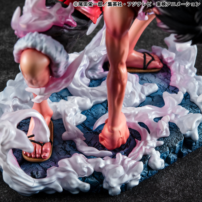 ONE PIECE MEGAHOUSE Portrait.Of.Pirates LIMITED EDITION Monkey D. Luffy Gear 2