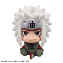 Naruto Shippuden MEGAHOUSE Lookup Naruto Uzumaki Smile ver. & Jiraiya set【with gift】
