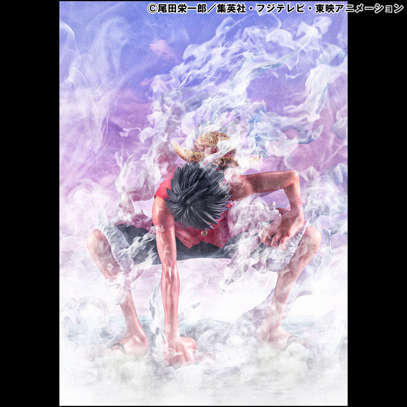 ONE PIECE MEGAHOUSE Portrait.Of.Pirates LIMITED EDITION Monkey D. Luffy Gear 2