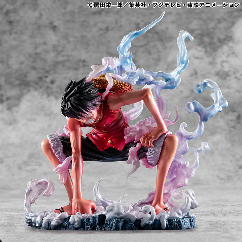 ONE PIECE MEGAHOUSE Portrait.Of.Pirates LIMITED EDITION Monkey D. Luffy Gear 2