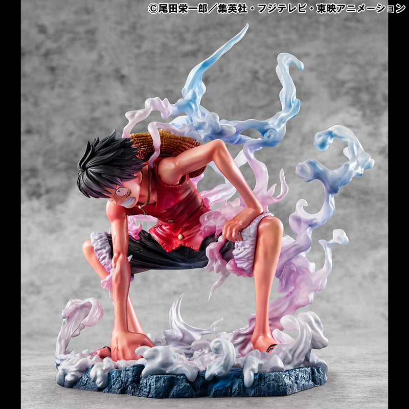 ONE PIECE MEGAHOUSE Portrait.Of.Pirates LIMITED EDITION Monkey D. Luffy Gear 2