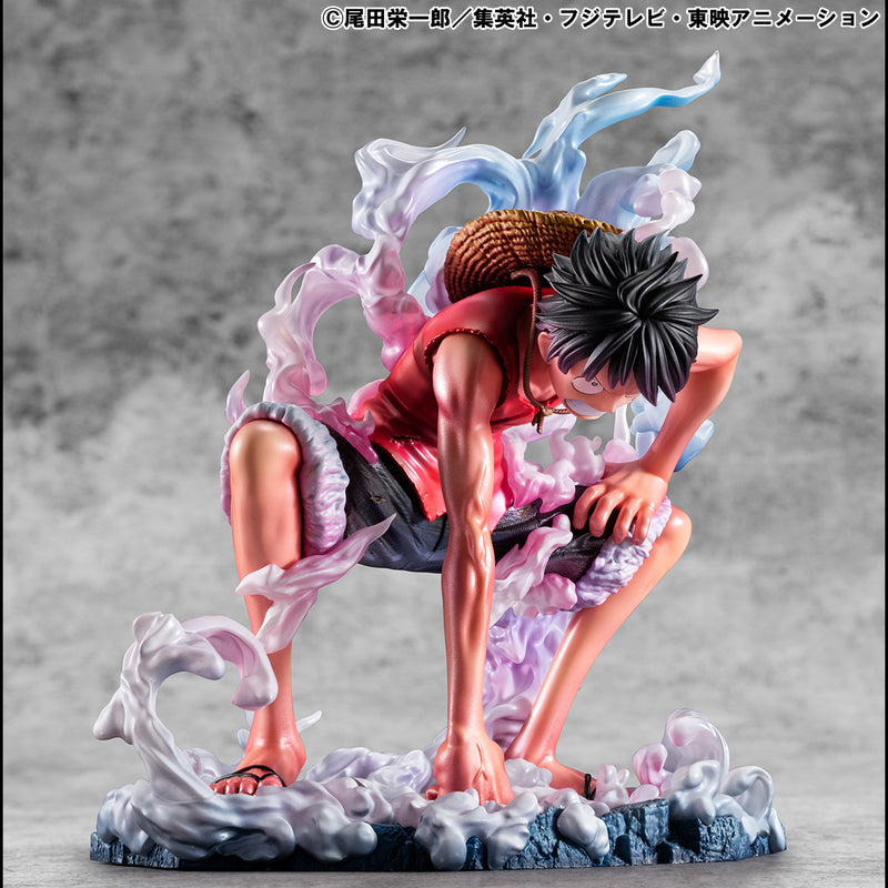 ONE PIECE MEGAHOUSE Portrait.Of.Pirates LIMITED EDITION Monkey D. Luffy Gear 2