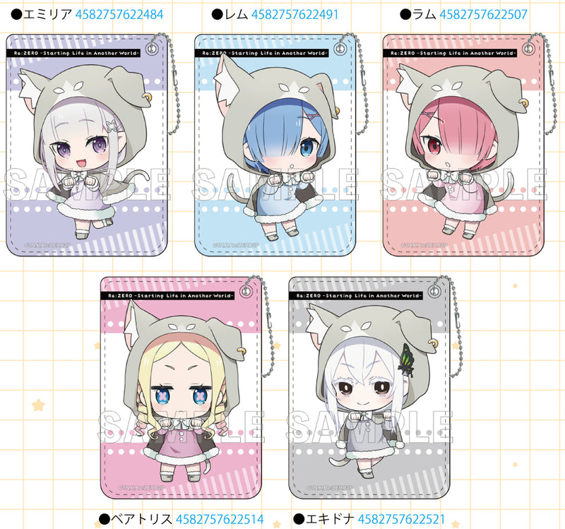 Re:Zero kara Hajimeru Isekai Seikatsu Stella Notes PU Leather Pass Case (Pack Hooded Cloak Ver.)
