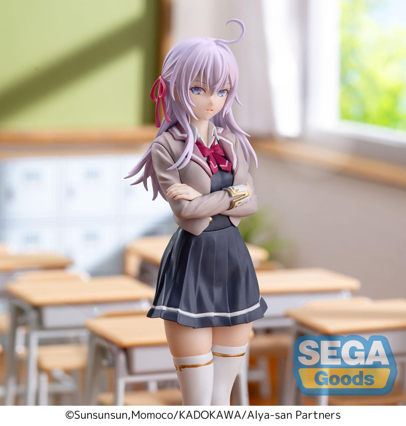 Alya Sometimes Hides Her Feelings in Russian SEGA Luminasta TV Anime Alya Uniform