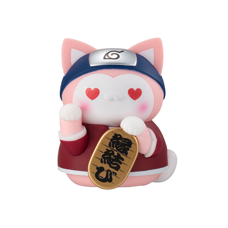 NARUTO Nyaruto! MEGAHOUSE MEGA CAT PROJECT Beckoning cat FORTUNE One more time!