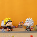 Naruto Shippuden MEGAHOUSE Lookup Naruto Uzumaki Smile ver. & Jiraiya set【with gift】