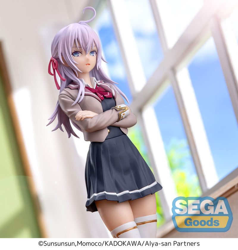 Alya Sometimes Hides Her Feelings in Russian SEGA Luminasta TV Anime Alya Uniform