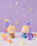 Dragon Ball DAIMA MEGAHOUSE Lookup Super Saiyan Son Goku （mini）& Super Saiyan Vegeta（mini）【with gift】