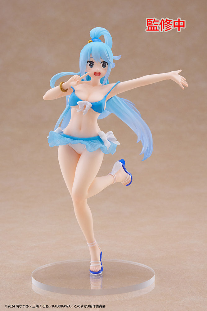KonoSuba: God's Blessing on This Wonderful World! 3 TAITO Coreful Figure Aqua (Swimwear Ver.)