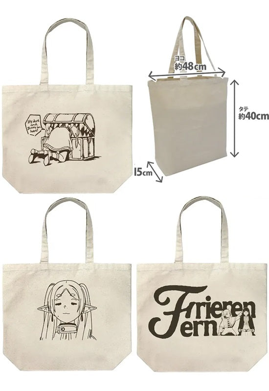 Frieren: Beyond Journey's End Large Tote Bag Natural