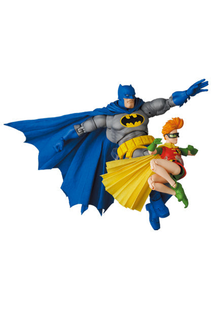 Batman The Dark Knight Returns MEDICOM TOYS MAFEX BATMAN BLUE Ver. & ROBIN (REPRODUCTCION)