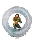 AQUAMAN AND THE LOST KINGDOM MEDICOM TOYS MAFEX AQUAMAN (GOLD & GREEN SUIT)