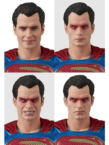JUSTICE LEAGUE MEDICOM TOYS MAFEX KNIGHTMARE SUPERMAN (ZACK SNYDER'S JUSTICE LEAGUE Ver.)