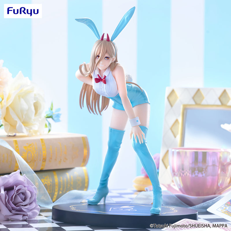 Chainsaw Man FURYU BiCute Bunnies Figure -Power Light Blue Color ver.-