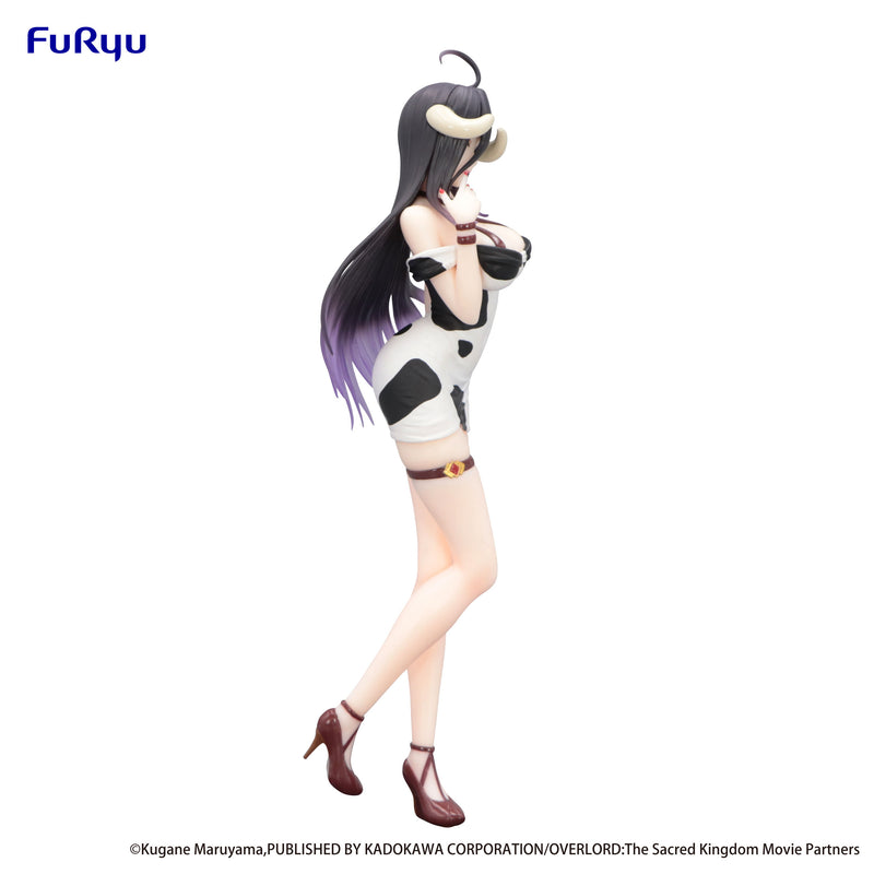 OVERLORD FuRyu Trio-Try-iT Figure -Albedo Mini Dress Cow Pattern ver.-