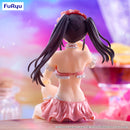 Date A Live V FuRyu Noodle Stopper Figure Kurumi Tokisaki Swimsuit Pastel Red Color ver.